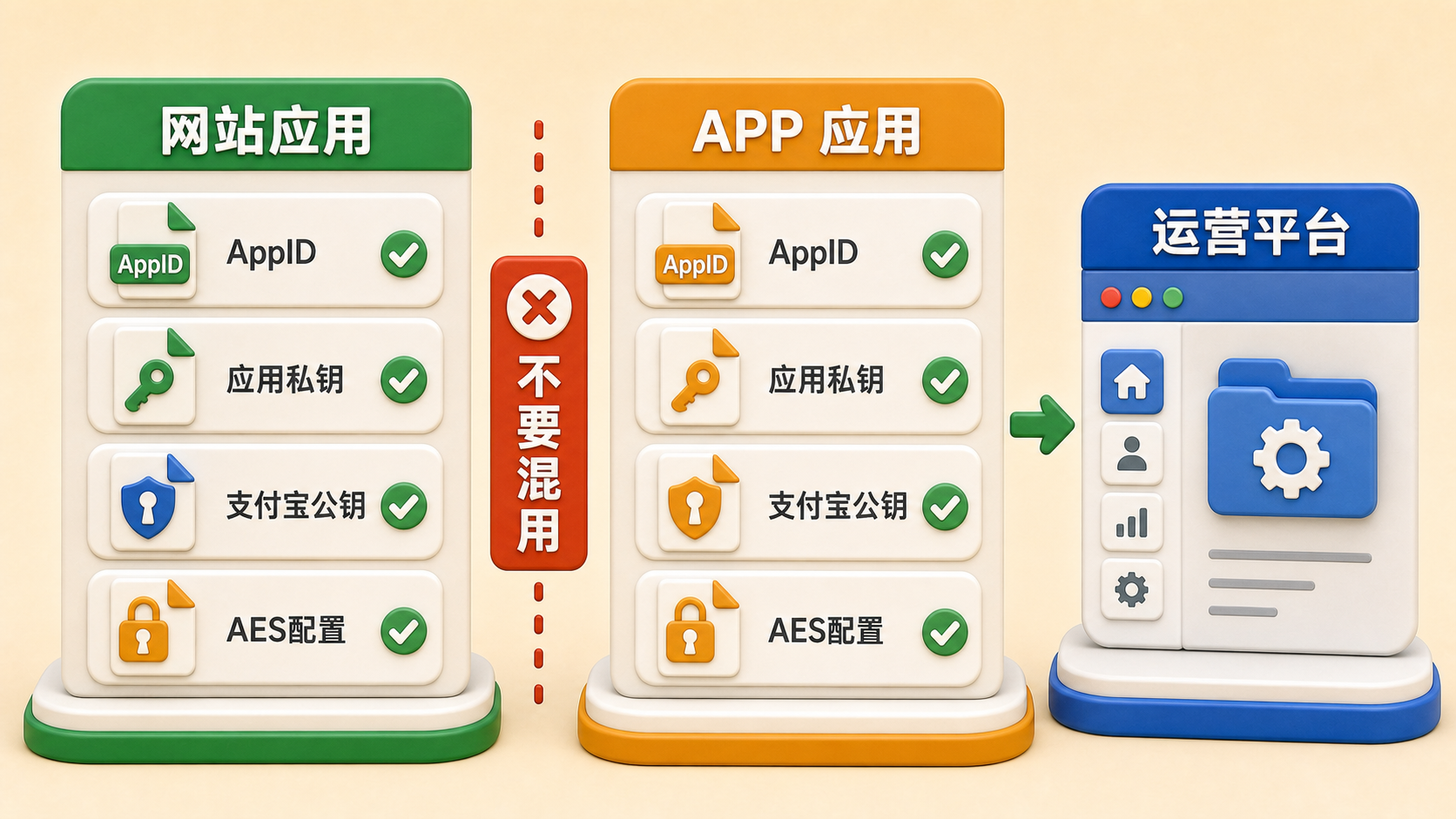 支付宝最终资料不要混用