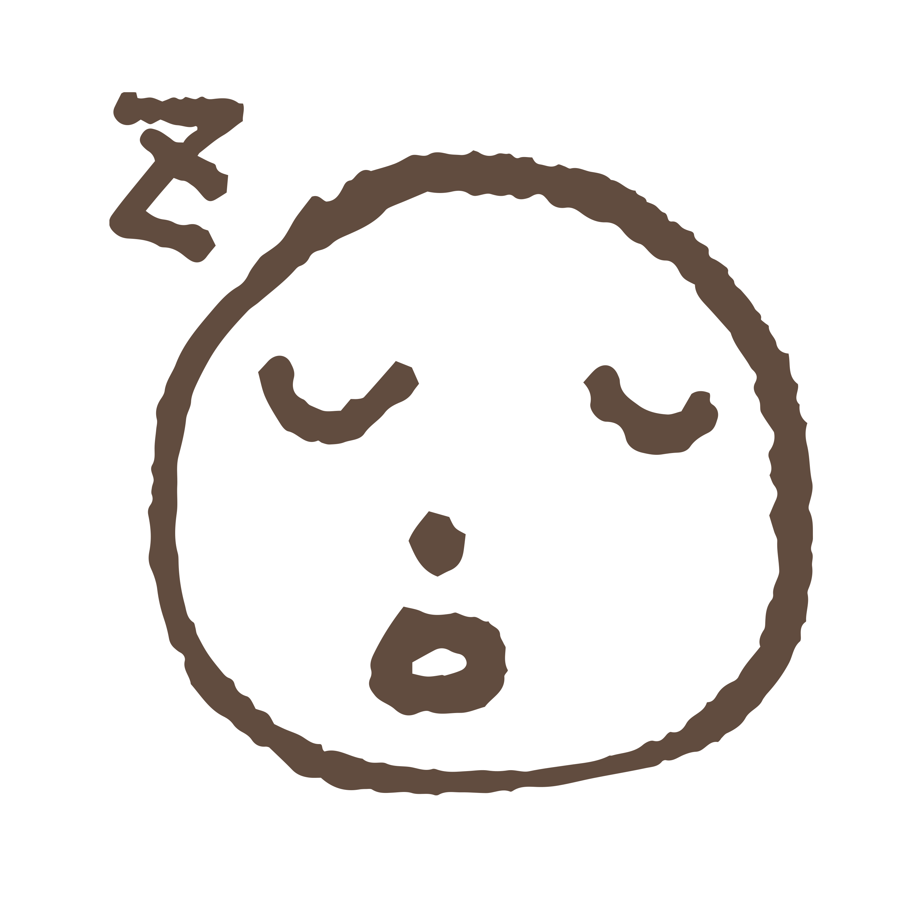 睡眠表情素材