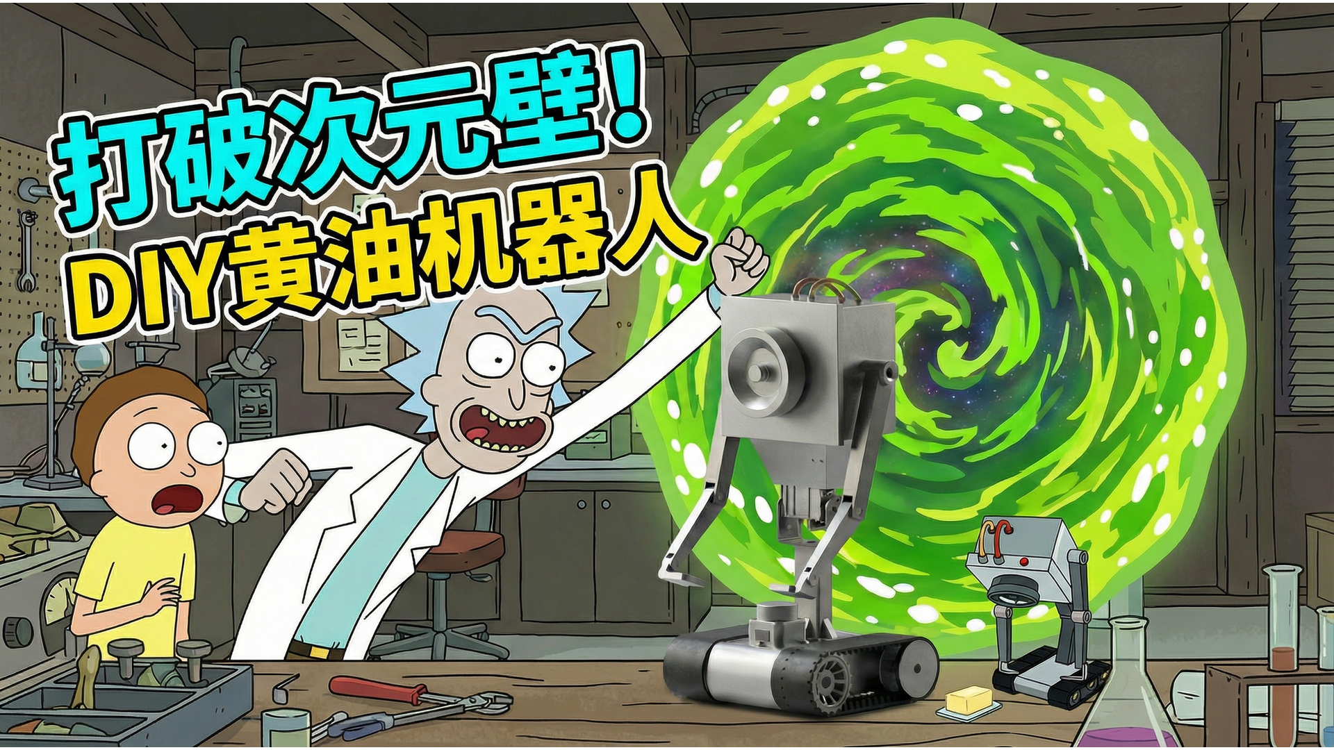 打破次元壁! · DIY黄油机器人